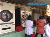 Lắp đặt máy giặt, máy sấy công nghiệp cho trung tâm y tế tại Lai Châu